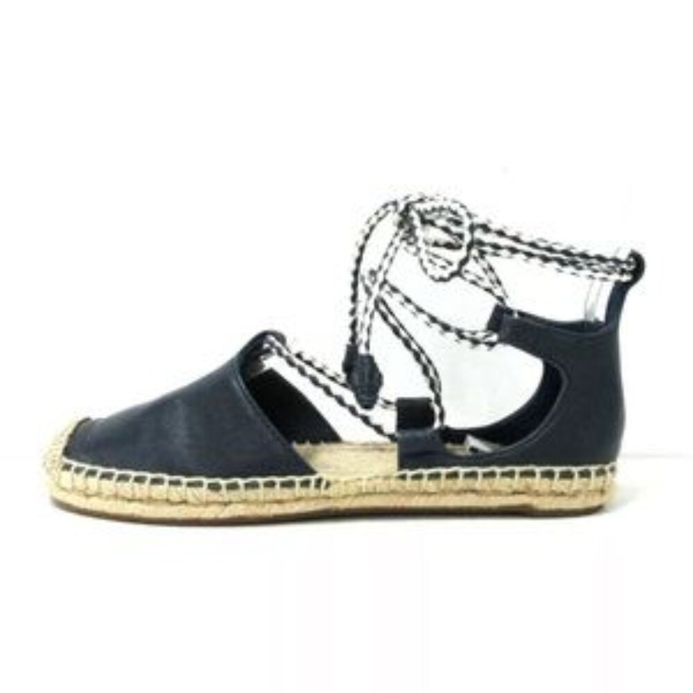Tory Burch Positano Lace-Up Flat Espadrille - Picture 2 of 11